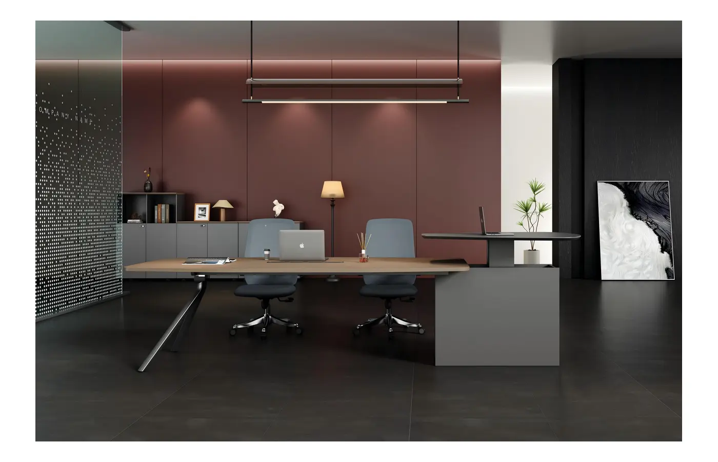 XIMI-23 conference table, product view 3