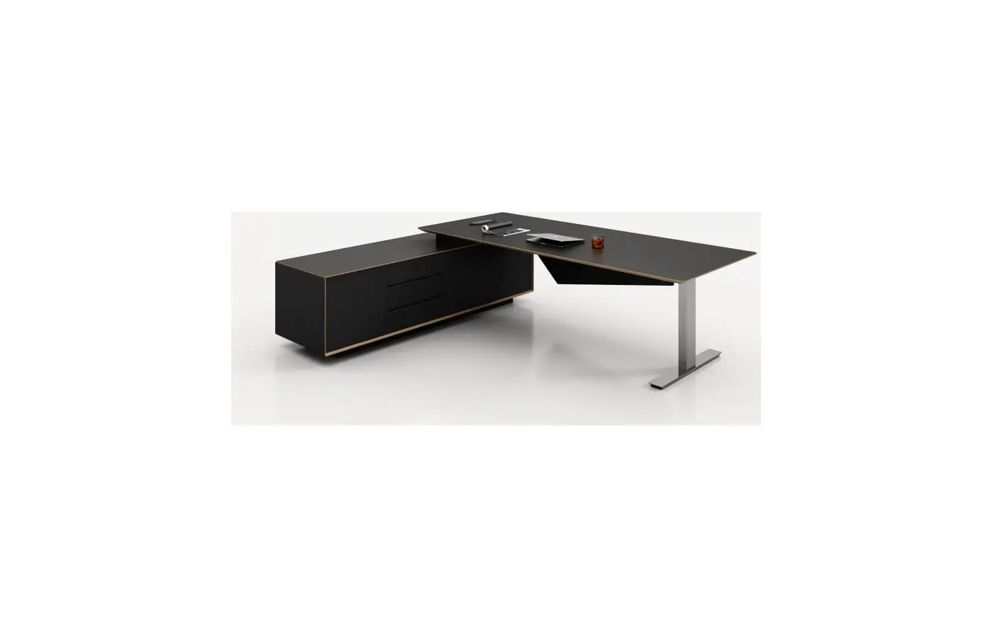 XUMO-09 executive office desk, product view 4