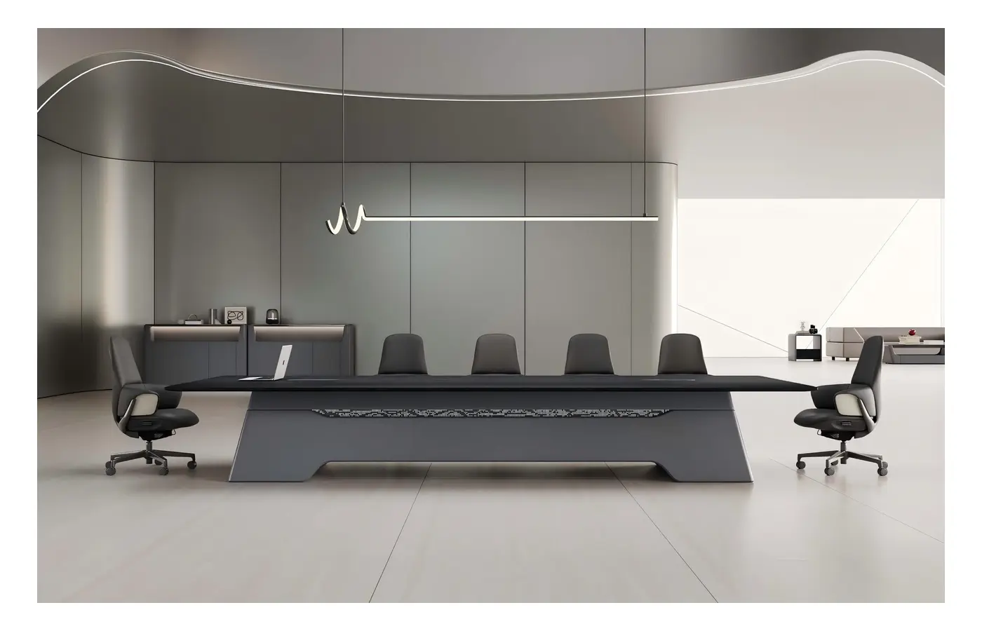 YG-AL-H4801 conference table, product view 2